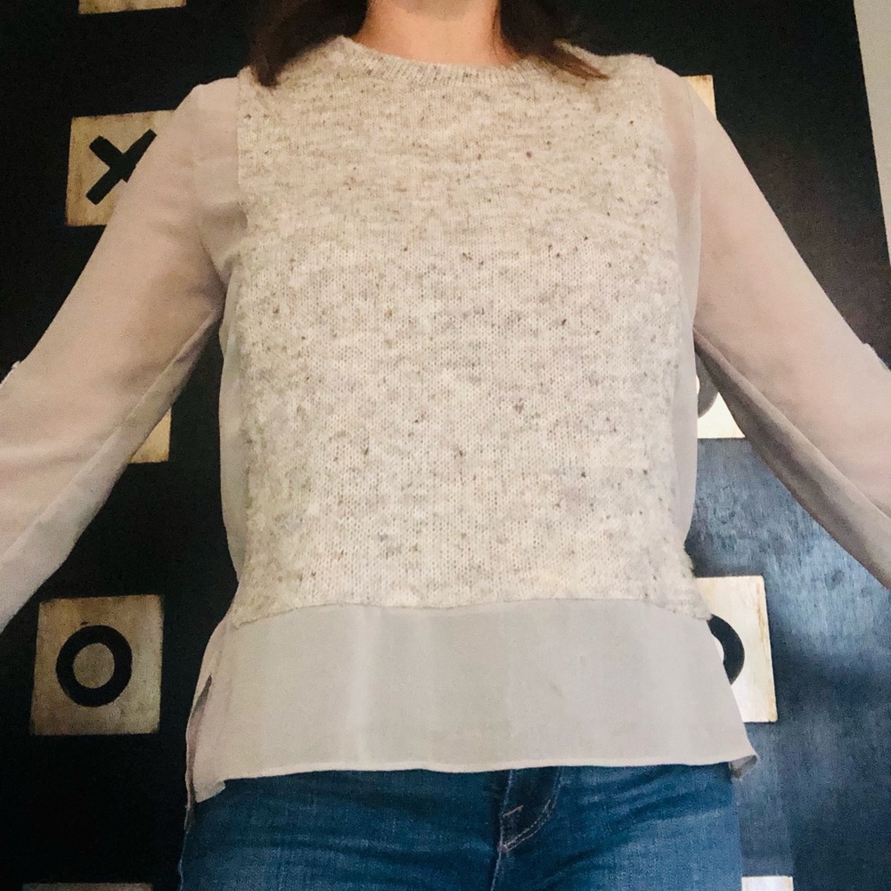 Block pattern sweater - Picture 5 of 5